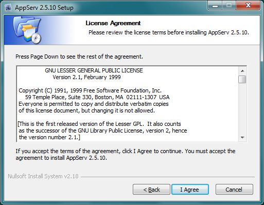Hướng dẫn cài đặt localhost trên máy tính với AppServ (3)