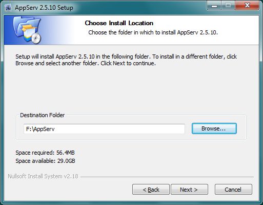 Hướng dẫn cài đặt localhost trên máy tính với AppServ (4)