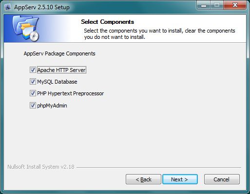 Hướng dẫn cài đặt localhost trên máy tính với AppServ (5)