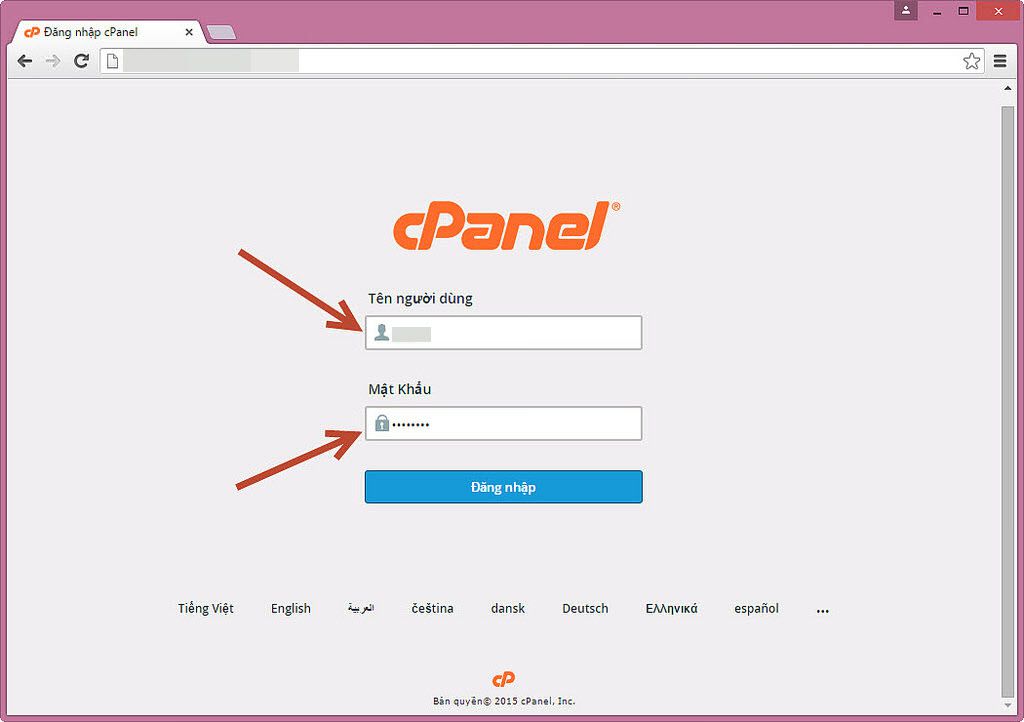 Hướng dẫn cài đặt WordPress trên hosting sử dụng cPanel (1)