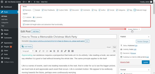 Cách đăng bài viết trên website Wordpress sử dụng Classic Editor (4)