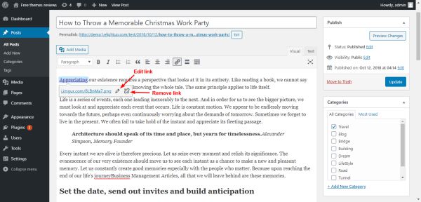 Cách đăng bài viết trên website Wordpress sử dụng Classic Editor (6)