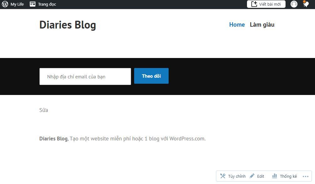 Hướng dẫn tạo website bằng WordPress miễn phí (Wordpress.com) - 20