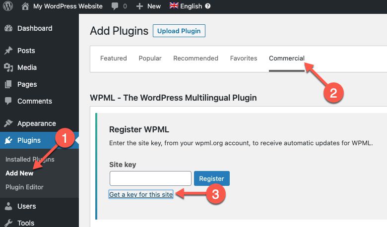 Hướng dẫn sử dụng WPML cho website Wordpress đa ngôn ngữ (4)