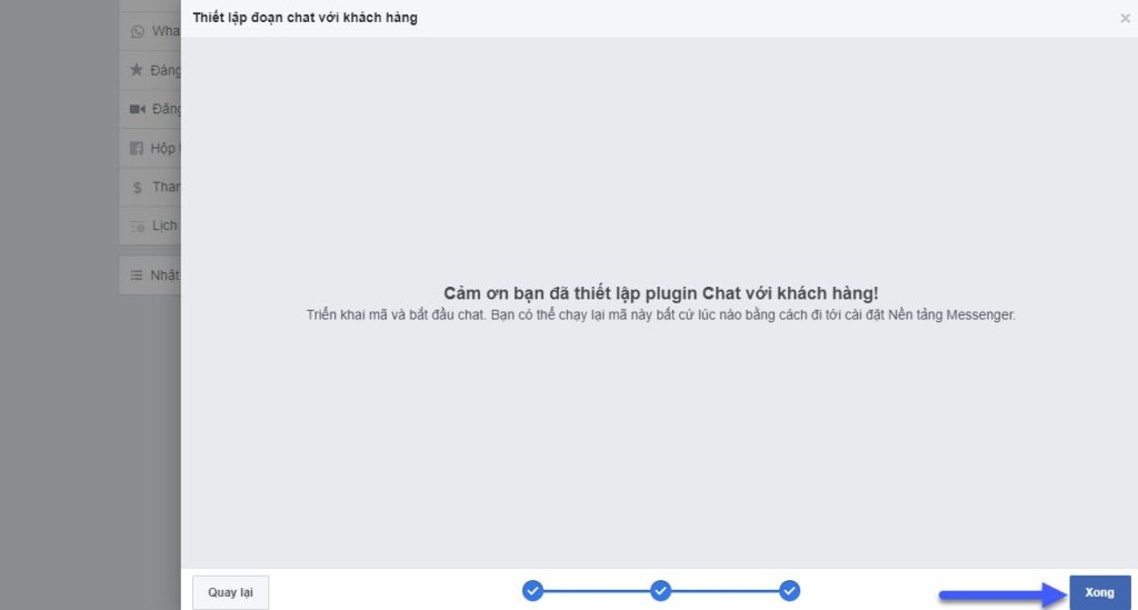 Hướng dẫn cách tích hợp Facebook chat vào website Wordpress (15)