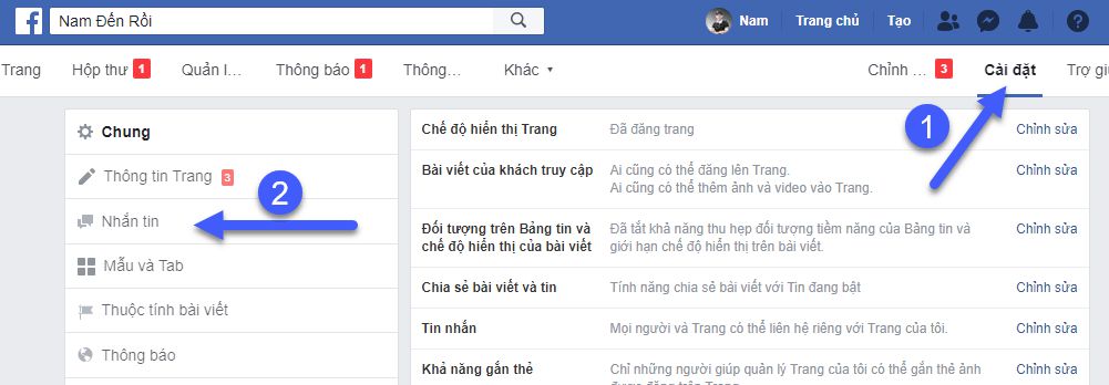 Hướng dẫn cách tích hợp Facebook chat vào website Wordpress (9)