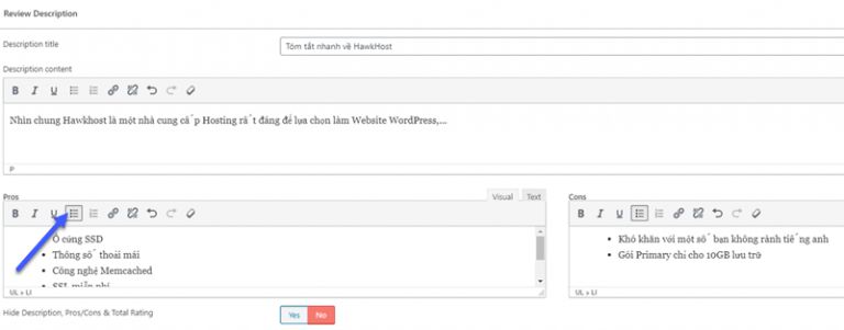 Hướng dẫn sử dụng plugin WP Review Pro chi tiết nhất (5)