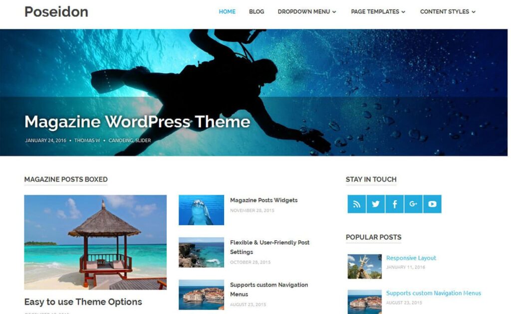 Top 10 theme Wordpress về du lịch (miễn phí) được yêu thích nhất - 1