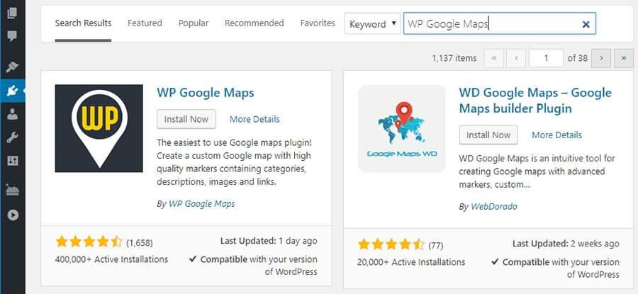 Hướng dẫn cách chèn Google Maps vào WordPress (2)