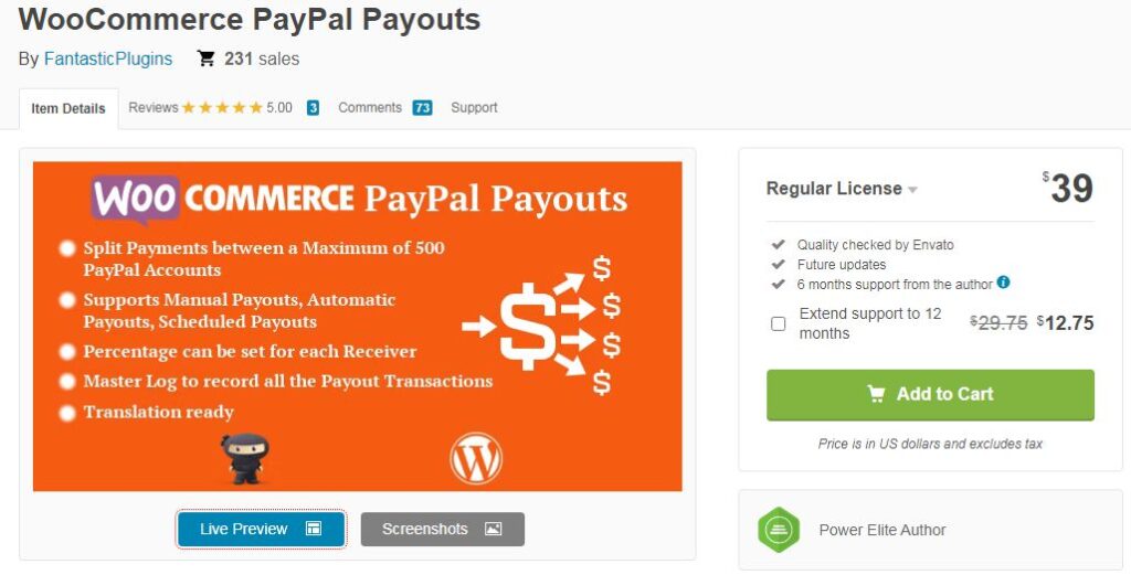 Top 9 plugin tích hợp thanh toán PayPal vào website Wordpress (8)