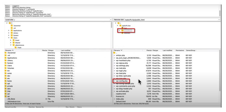 Cách tìm và chỉnh sửa wp-config.php trong WordPress (8)
