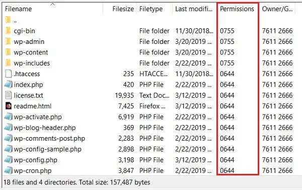 Kiểm tra quyền truy cập tệp (File Permissions)