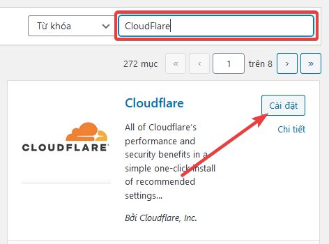 Hướng dẫn cài đặt và sử dụng CloudFlare CDN trên WordPress (2)