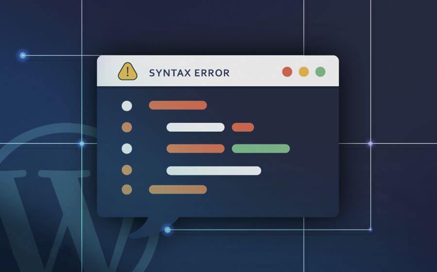 Syntax Error là lỗi gì? Cách sửa lỗi Syntax Error trong WordPress (1)