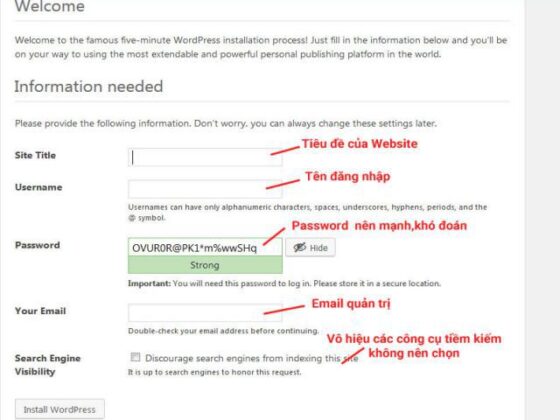 Cách cài WordPress trên VPS cực đơn giản và nhanh chóng