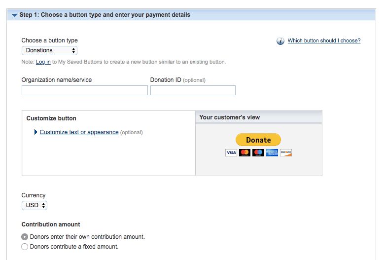 Chèn nút PayPal donate cho website WordPress thế nào? (4)