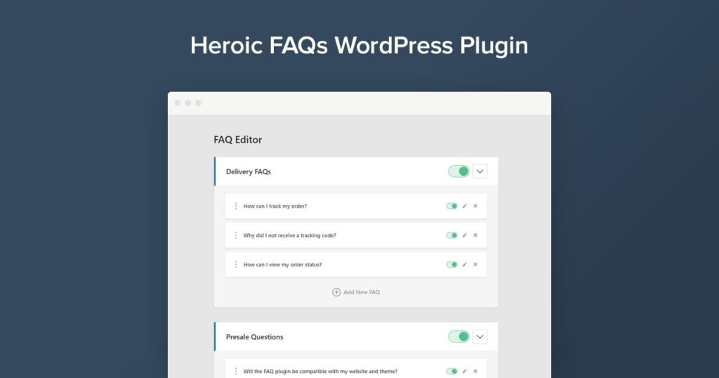 Top 9 plugin FAQ (hỏi đáp) tốt nhất cho website WordPress (2)