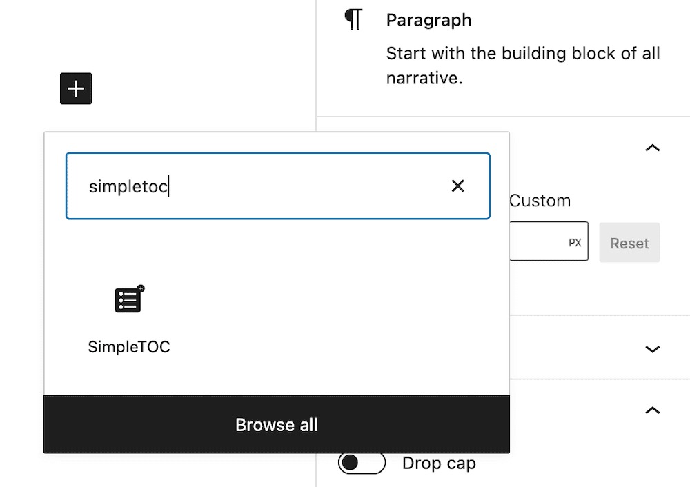 Sử dụng Plugin để add Anchor links tự động