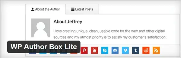 WP Author Box Lite
