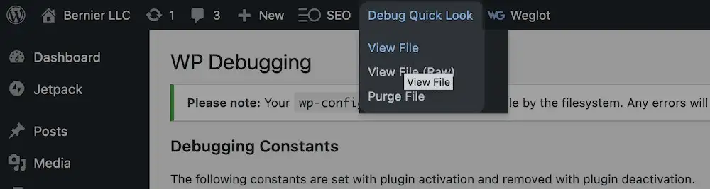 Sử dụng Plugin chuyên dụng để kích hoạt Debug Mode WordPress