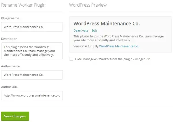 ManageWP Orion: quản lý nhiều trang WordPress