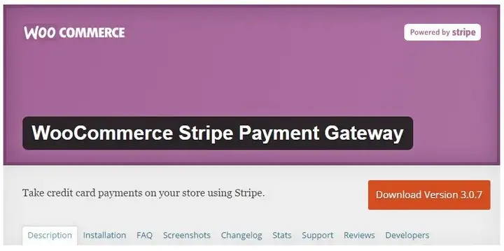 WooCommerce Stripe Payment Gateway