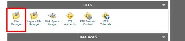 Sử dụng cPanel File Manager và Plugin Add From Server