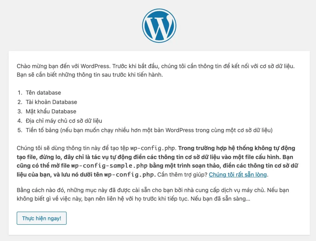 Cài đặt WordPress trên DirectAdmin (Install WordPress on DirectAdmin)