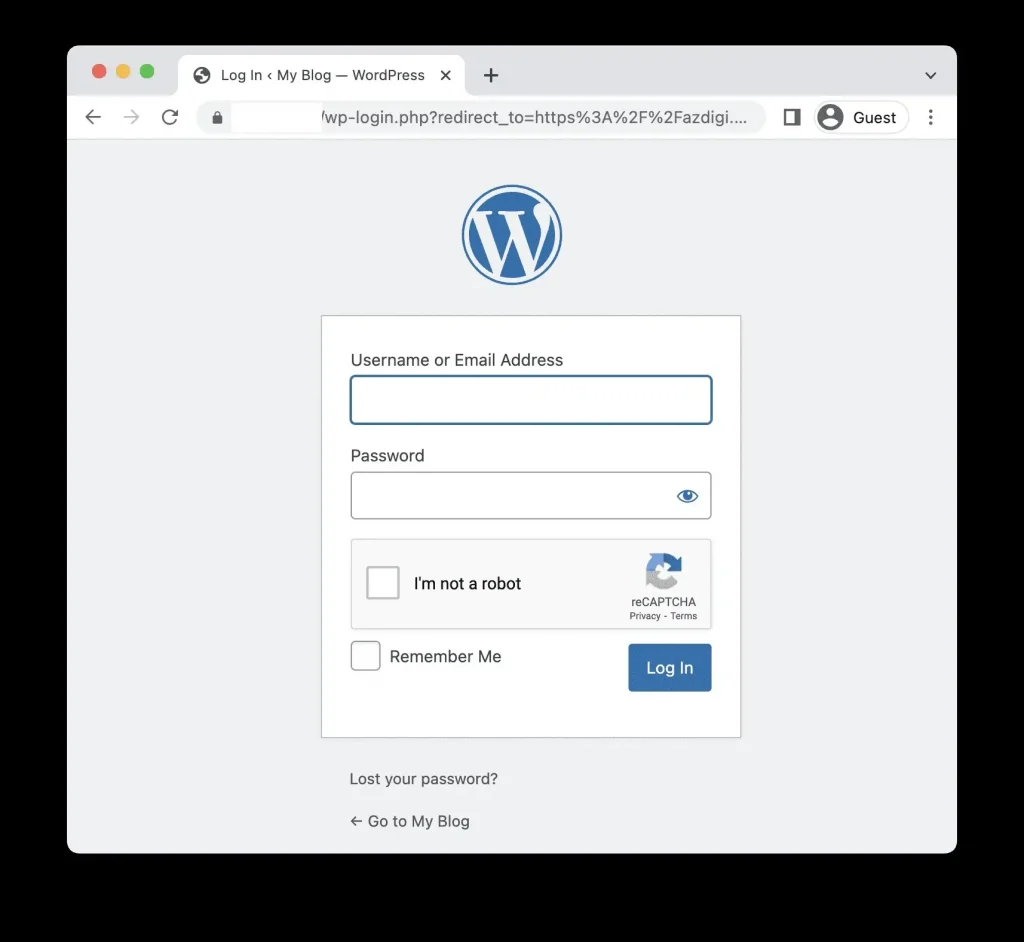 Cài đặt reCAPTCHA trên WordPress (Install WordPress reCAPTCHA)